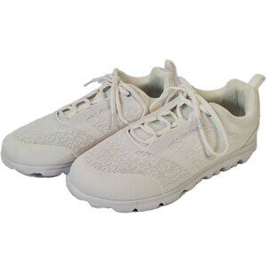 Propet TravelActiv W5102 Women's Walking Shoes Size 10 XX (4E) White Sneakers
